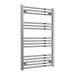 Reina Designer Capo Flat Mild Steel Towel Rail - Unbeatable Bathrooms