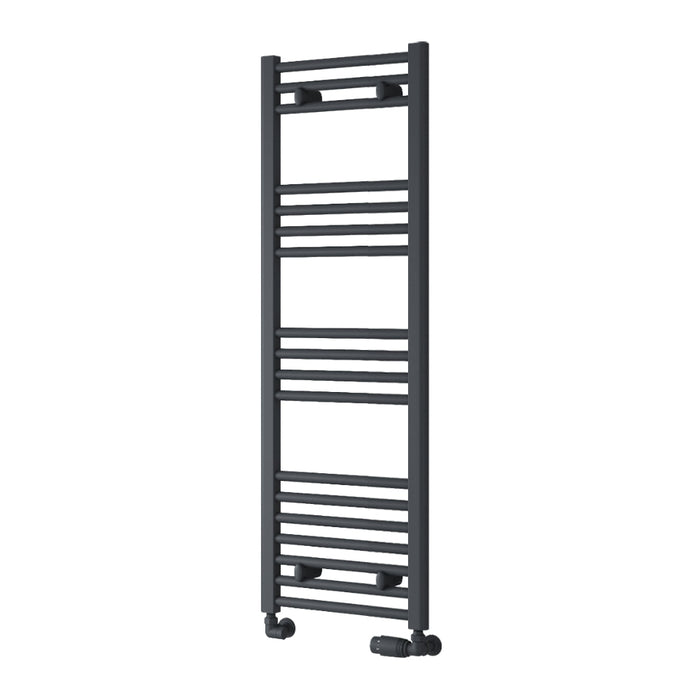 Reina Designer Capo Flat Mild Steel Towel Rail - Unbeatable Bathrooms