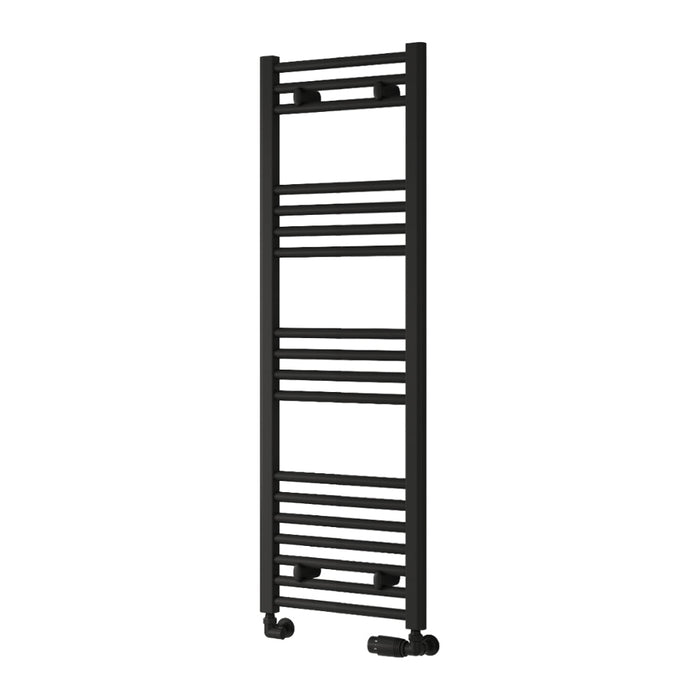 Reina Designer Capo Flat Mild Steel Towel Rail - Unbeatable Bathrooms
