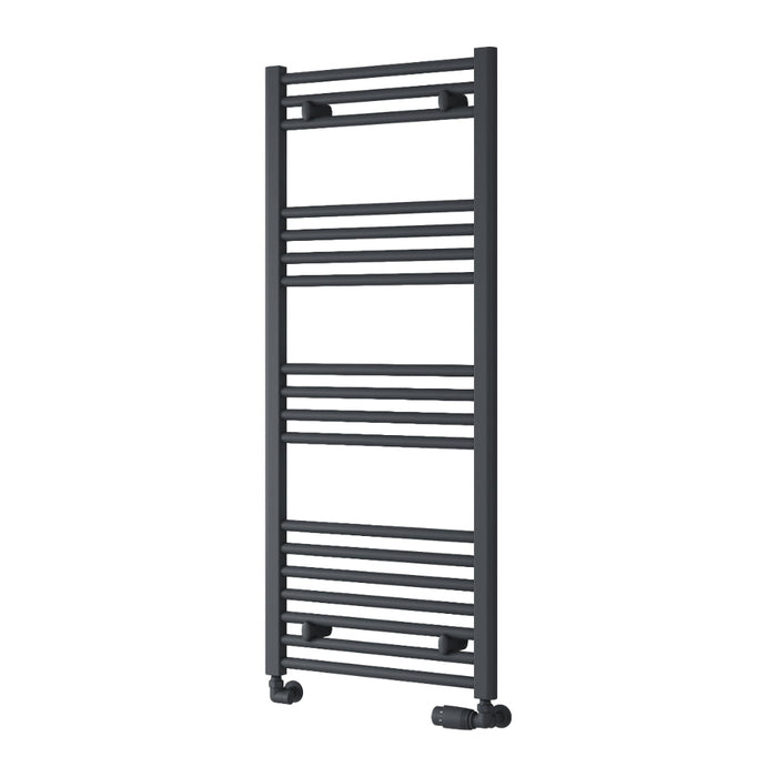 Reina Designer Capo Flat Mild Steel Towel Rail - Unbeatable Bathrooms