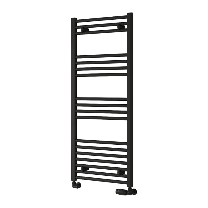 Reina Designer Capo Flat Mild Steel Towel Rail - Unbeatable Bathrooms