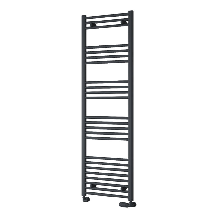 Reina Designer Capo Flat Mild Steel Towel Rail - Unbeatable Bathrooms