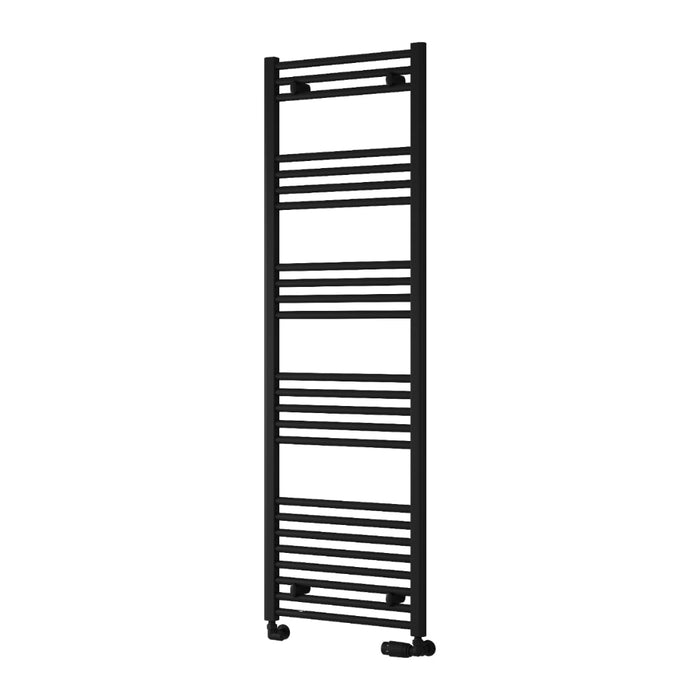 Reina Designer Capo Flat Mild Steel Towel Rail - Unbeatable Bathrooms