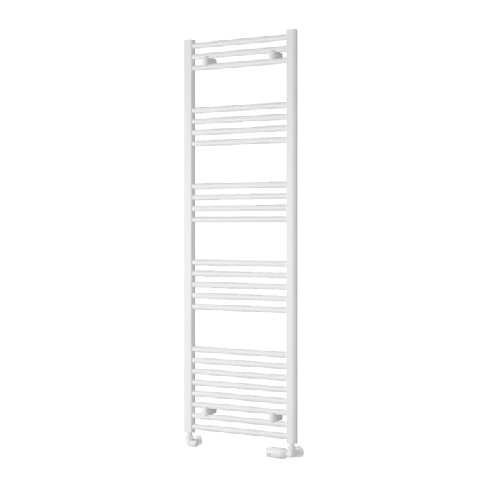 Reina Designer Capo Flat Mild Steel Towel Rail - Unbeatable Bathrooms