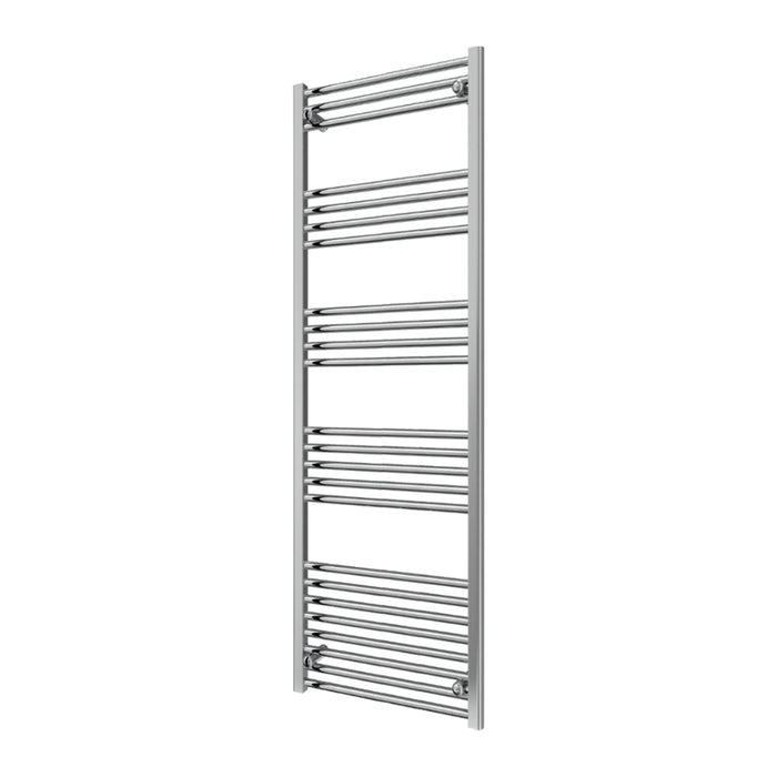 Reina Designer Capo Flat Mild Steel Towel Rail - Unbeatable Bathrooms