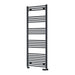 Reina Designer Capo Flat Mild Steel Towel Rail - Unbeatable Bathrooms