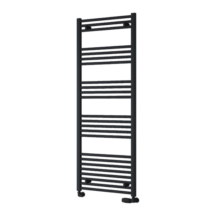 Reina Designer Capo Flat Mild Steel Towel Rail - Unbeatable Bathrooms
