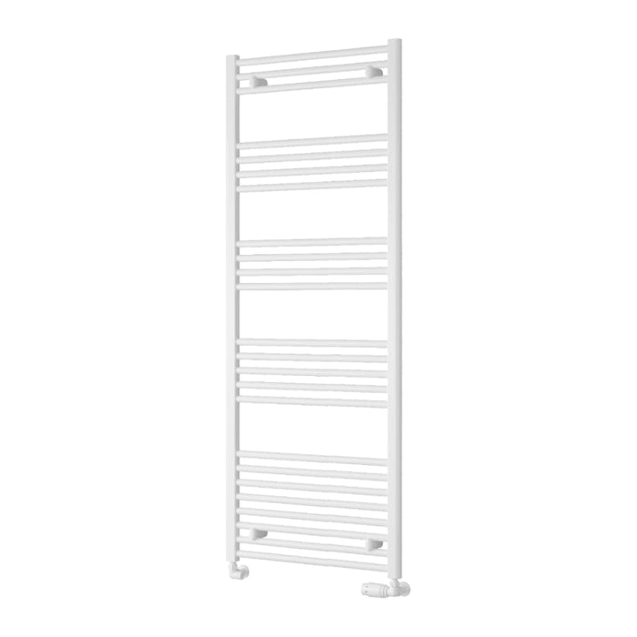 Reina Designer Capo Flat Mild Steel Towel Rail - Unbeatable Bathrooms