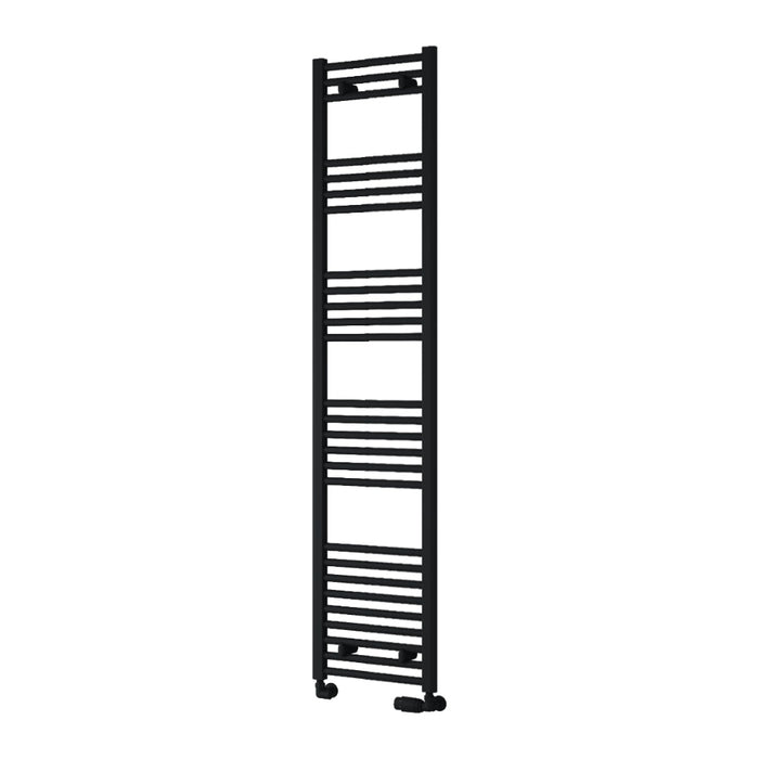 Reina Designer Capo Flat Mild Steel Towel Rail - Unbeatable Bathrooms