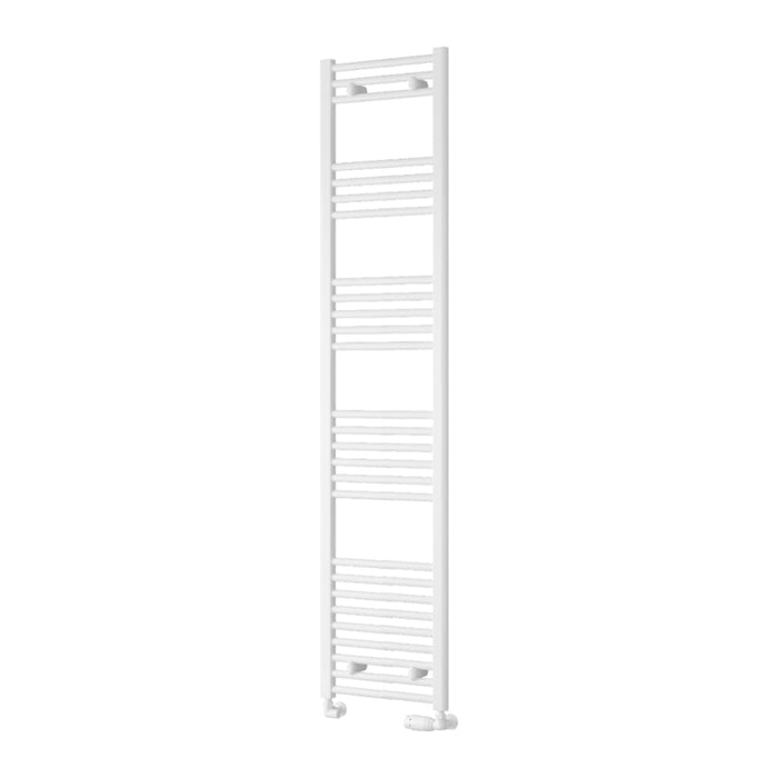 Reina Designer Capo Flat Mild Steel Towel Rail - Unbeatable Bathrooms