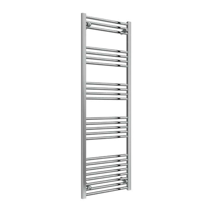 Reina Designer Capo Flat Mild Steel Towel Rail - Unbeatable Bathrooms
