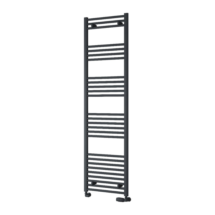Reina Designer Capo Flat Mild Steel Towel Rail - Unbeatable Bathrooms