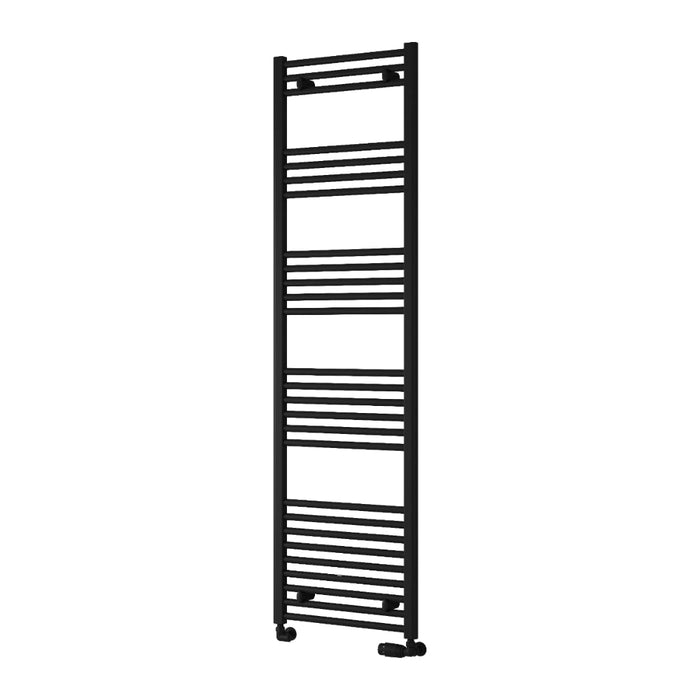 Reina Designer Capo Flat Mild Steel Towel Rail - Unbeatable Bathrooms