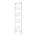 Reina Designer Capo Flat Mild Steel Towel Rail - Unbeatable Bathrooms