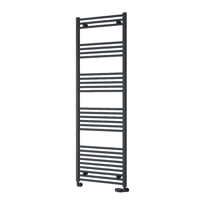 Reina Designer Capo Flat Mild Steel Towel Rail - Unbeatable Bathrooms