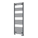 Reina Designer Capo Flat Mild Steel Towel Rail - Unbeatable Bathrooms