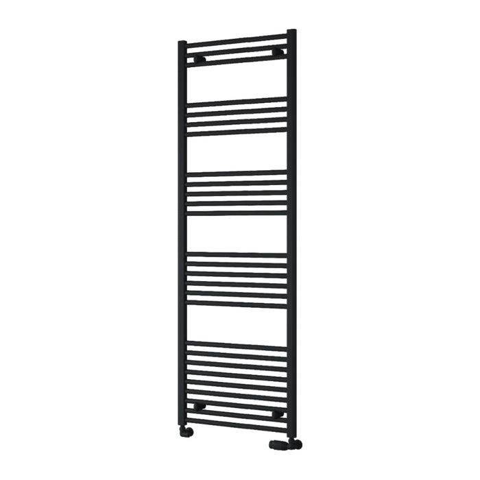 Reina Designer Capo Flat Mild Steel Towel Rail - Unbeatable Bathrooms