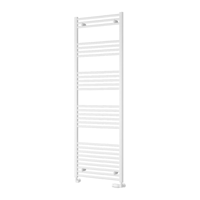 Reina Designer Capo Flat Mild Steel Towel Rail - Unbeatable Bathrooms