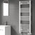 Reina Designer Capo Flat Mild Steel Towel Rail - Unbeatable Bathrooms
