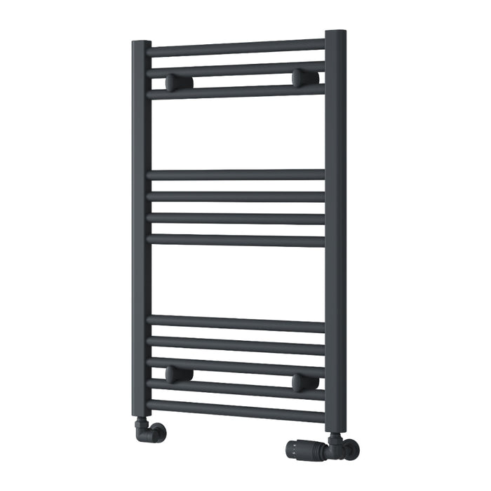 Reina Designer Capo Flat Mild Steel Towel Rail - Unbeatable Bathrooms
