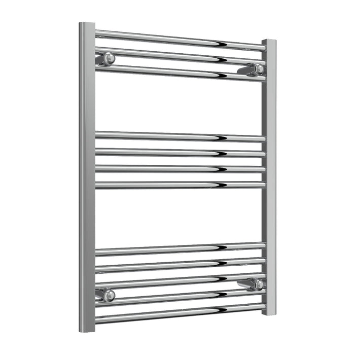 Reina Designer Capo Flat Mild Steel Towel Rail - Unbeatable Bathrooms