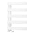 Reina Designer Carpena Aluminium Towel Rail - Unbeatable Bathrooms