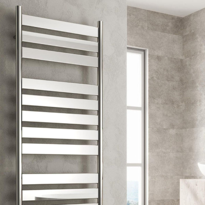 Reina Designer Carpi Mild Steel Towel Rail - Unbeatable Bathrooms