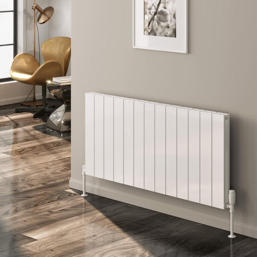 Reina Designer Casina Horizontal C Aluminium Radiator - Unbeatable Bathrooms
