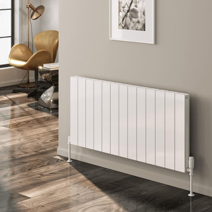 Reina Designer Casina Horizontal C Aluminium Radiator - Unbeatable Bathrooms
