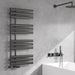 Reina Designer Chisa Mild Steel Towel Rail - Unbeatable Bathrooms