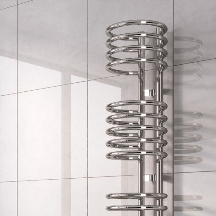 Reina Designer Claro Mild Steel Towel Rail - Unbeatable Bathrooms