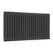 Reina Designer Colona Horizontal Mild Steel Radiator - Unbeatable Bathrooms