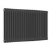 Reina Designer Colona Horizontal Mild Steel Radiator - Unbeatable Bathrooms