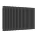 Reina Designer Colona Horizontal Mild Steel Radiator - Unbeatable Bathrooms