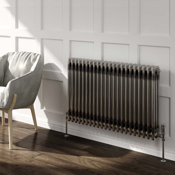 Reina Designer Colona Horizontal Mild Steel Radiator - Unbeatable Bathrooms
