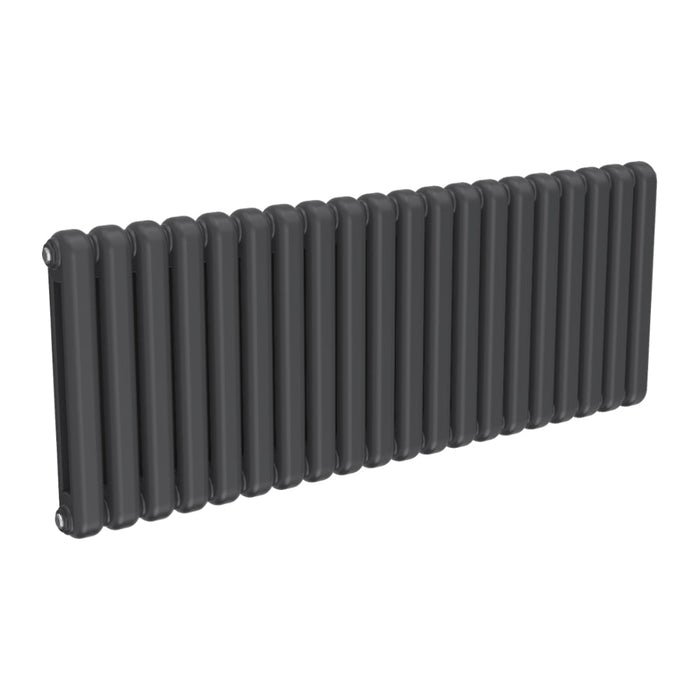 Reina Designer Coneva Horizontal Mild Steel Radiator - Unbeatable Bathrooms