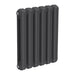 Reina Designer Coneva Horizontal Mild Steel Radiator - Unbeatable Bathrooms