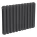 Reina Designer Coneva Horizontal Mild Steel Radiator - Unbeatable Bathrooms