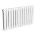 Reina Designer Coneva Horizontal Mild Steel Radiator - Unbeatable Bathrooms
