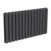 Reina Designer Coneva Horizontal Mild Steel Radiator - Unbeatable Bathrooms