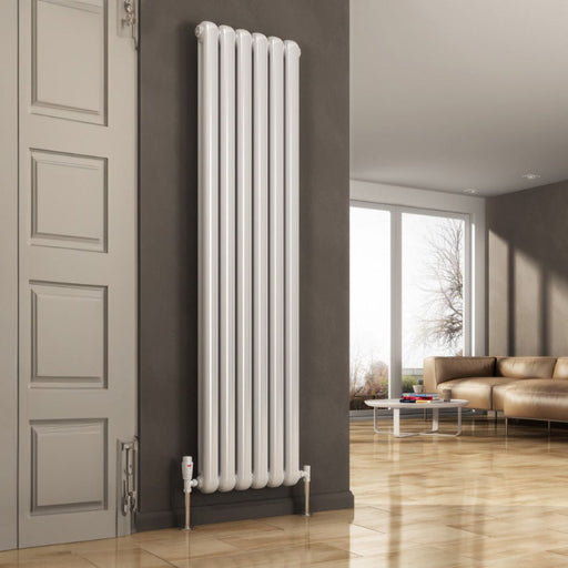 Reina Designer Coneva Vertical Mild Steel Radiator - Unbeatable Bathrooms