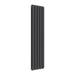 Reina Designer Coneva Vertical Mild Steel Radiator - Unbeatable Bathrooms