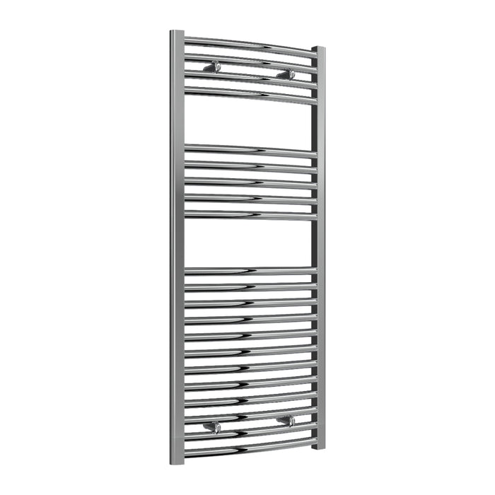 Reina Designer Diva Curved Mild Steel Towel Rail - Unbeatable Bathrooms