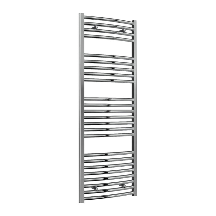 Reina Designer Diva Curved Mild Steel Towel Rail - Unbeatable Bathrooms