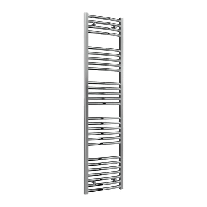 Reina Designer Diva Curved Mild Steel Towel Rail - Unbeatable Bathrooms