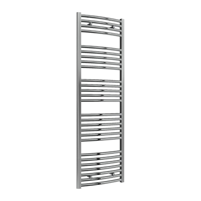Reina Designer Diva Curved Mild Steel Towel Rail - Unbeatable Bathrooms