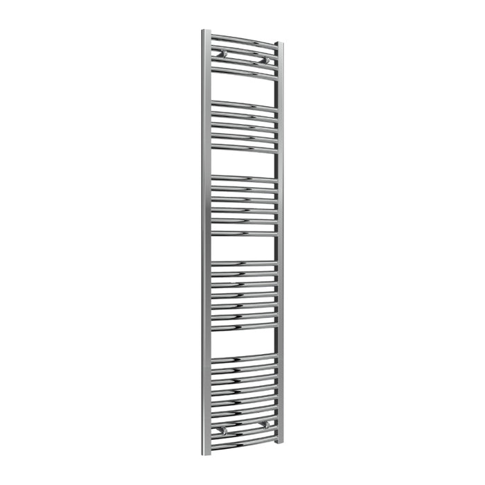 Reina Designer Diva Curved Mild Steel Towel Rail - Unbeatable Bathrooms
