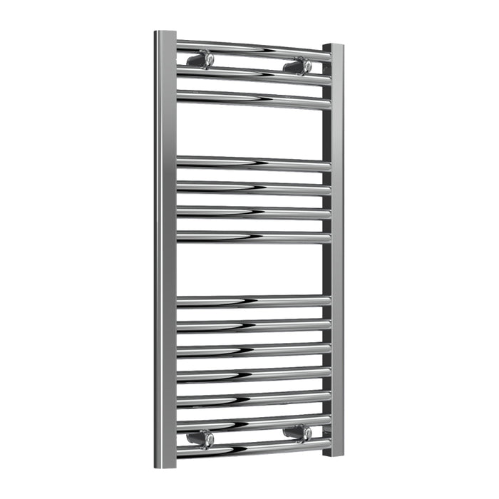 Reina Designer Diva Curved Mild Steel Towel Rail - Unbeatable Bathrooms