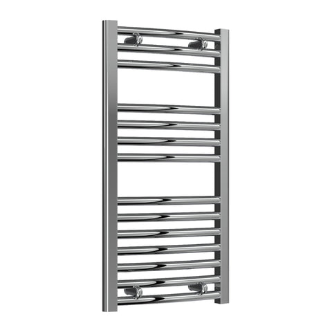 Reina Designer Diva Curved Mild Steel Towel Rail - Unbeatable Bathrooms