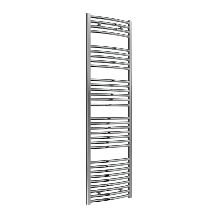 Reina Designer Diva Curved Mild Steel Towel Rail - Unbeatable Bathrooms